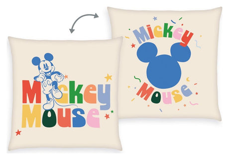 Disney Soft Velboa Pillow Mickey Mouse 40 x 40 cm