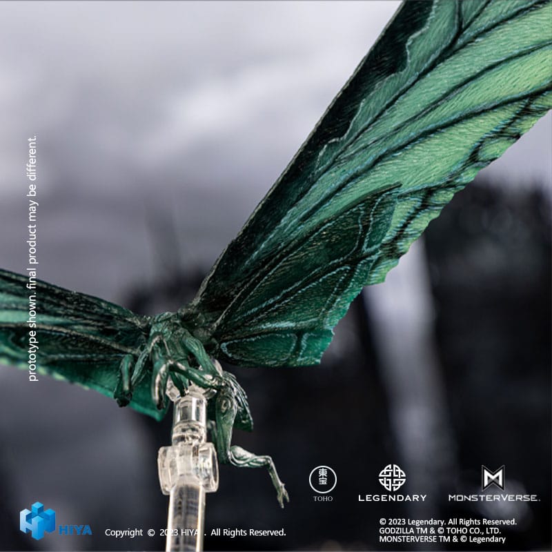 Godzilla: King of the Monsters Mothra Emerald Titan Version 36cm Exquisite Basic Action Figure
