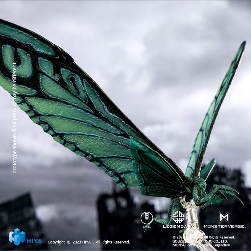 Godzilla: King of the Monsters Mothra Emerald Titan Version 36cm Exquisite Basic Action Figure