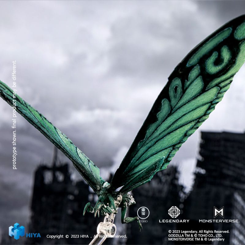 Godzilla: King of the Monsters Mothra Emerald Titan Version 36cm Exquisite Basic Action Figure