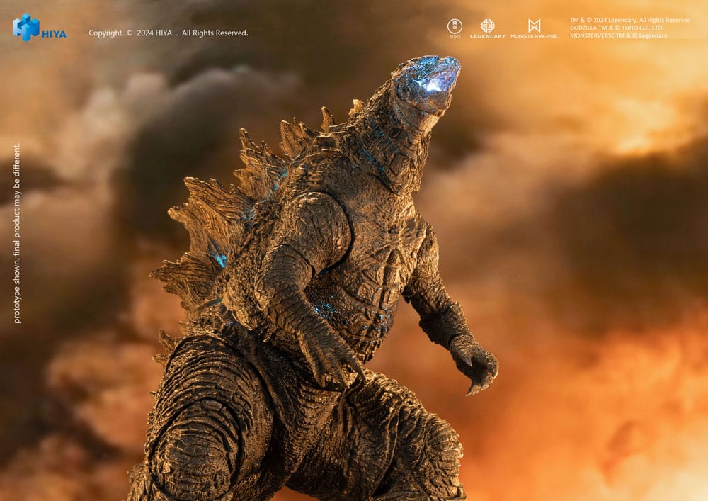 Godzilla vs. Kong 2001 Heat Ray Godzilla 18 cm Exquisite Basic+ Action Figure
