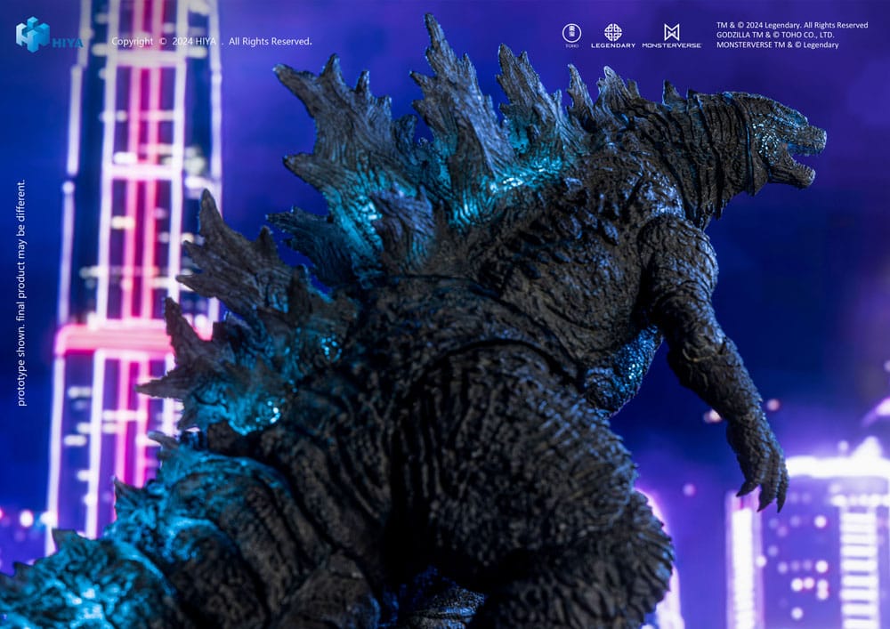Godzilla vs. Kong 2001 Heat Ray Godzilla 18 cm Exquisite Basic+ Action Figure