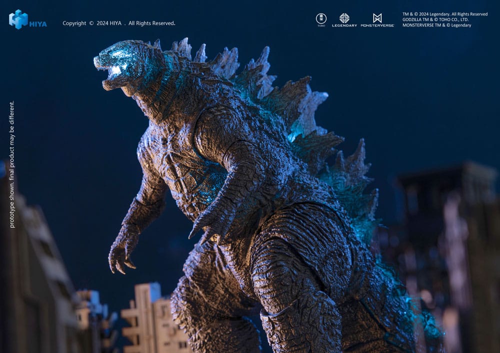 Godzilla vs. Kong 2001 Heat Ray Godzilla 18 cm Exquisite Basic+ Action Figure