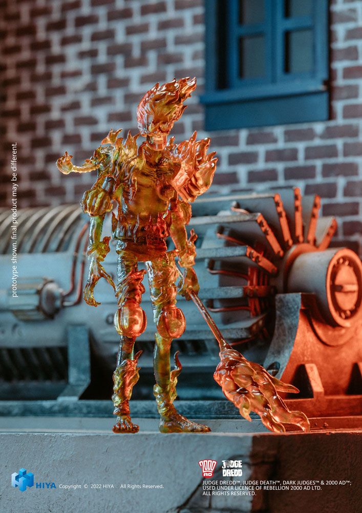 Judge Dredd: Judge Fire: 1/18 Scale Exquisite Mini Action Figure