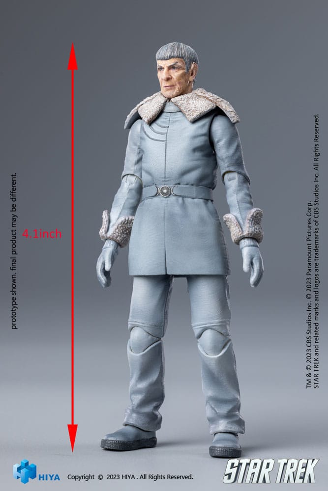 Star Trek: 2009 Star Trek Spock Prime 10cm 1/18 Exquisite Mini Action Figure