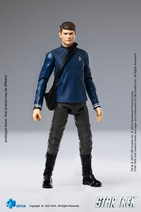 Star Trek (2009) Dr. Leonard McCoy 1/18 Scale Exquisite Mini Action Figure
