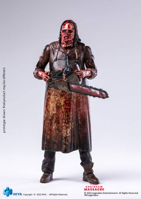 Texas Chainsaw Massacre (2022): Leatherface (Slaughter Version): 1/18 Scale Exquisite Previews Exclusive Mini Action Figure