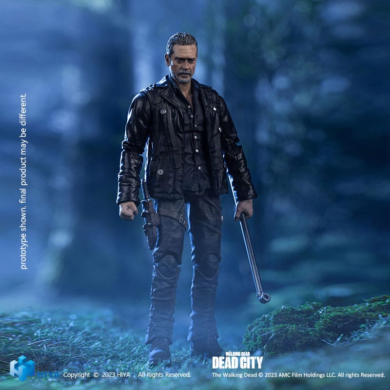 The Walking Dead Dead City Negan 11cm 1/18 Scale Exquisite Mini Action Figure