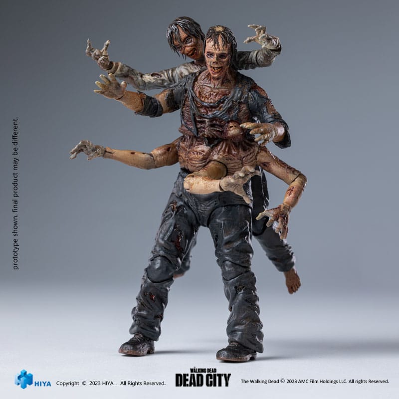 The Walking Dead Dead City Walker King 11cm 1/18 Scale Exquisite Mini Action Figure