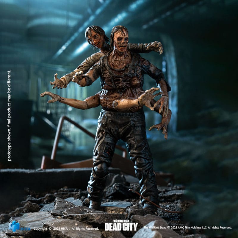 The Walking Dead Dead City Walker King 11cm 1/18 Scale Exquisite Mini Action Figure