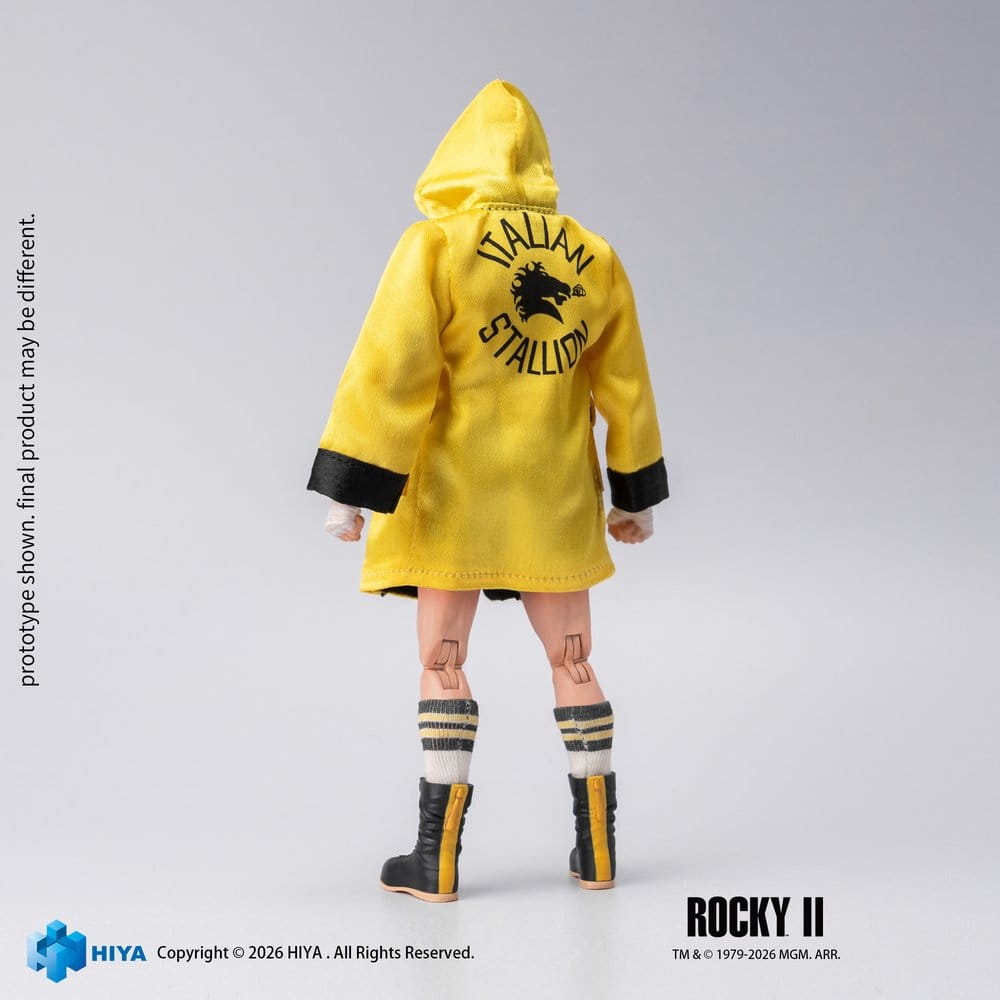 Rocky II Exquisite Super Action Figure 1/12 Rocky Boxer Version 16 cm