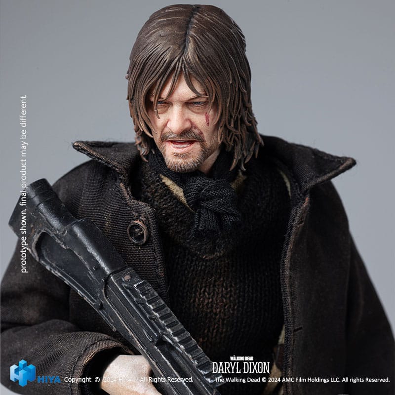 The Walking Dead Daryl Dixon 16 cm 1/12 Exquisite Super Series Action Figure