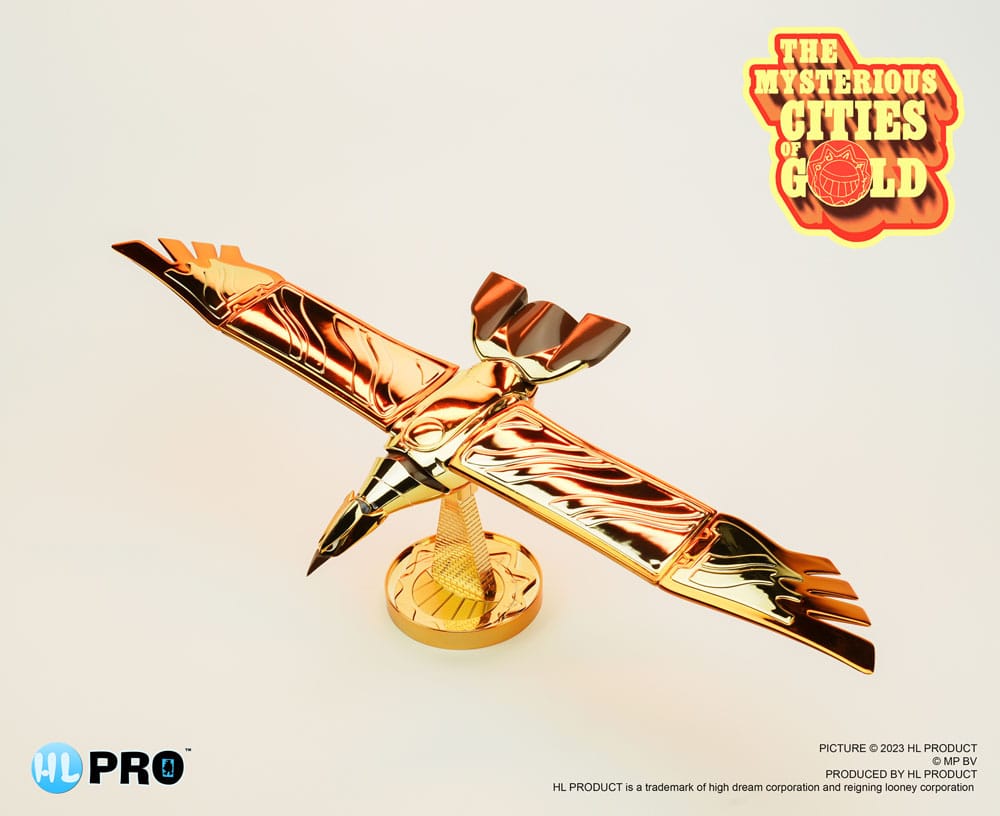The Mysterious Cities of Gold Metaltech 07S The Golden Condor 17cm Diecast Action Figure
