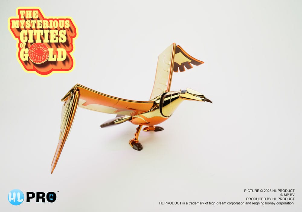 The Mysterious Cities of Gold Metaltech 07S The Golden Condor 17cm Diecast Action Figure