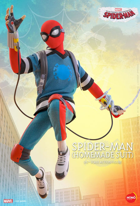 Marvel Your Friendly Neighborhood Spider-Man (Homemade Suit) 29 cm 1/6 Action Figure