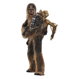 Star Wars Episode V Movie Masterpiece Chewbacca with Disassembled C-3PO 36 cm 1/6 Action Figure