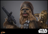 Star Wars Episode V Movie Masterpiece Chewbacca with Disassembled C-3PO 36 cm 1/6 Action Figure