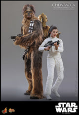 Star Wars Episode V Movie Masterpiece Chewbacca with Disassembled C-3PO 36 cm 1/6 Action Figure