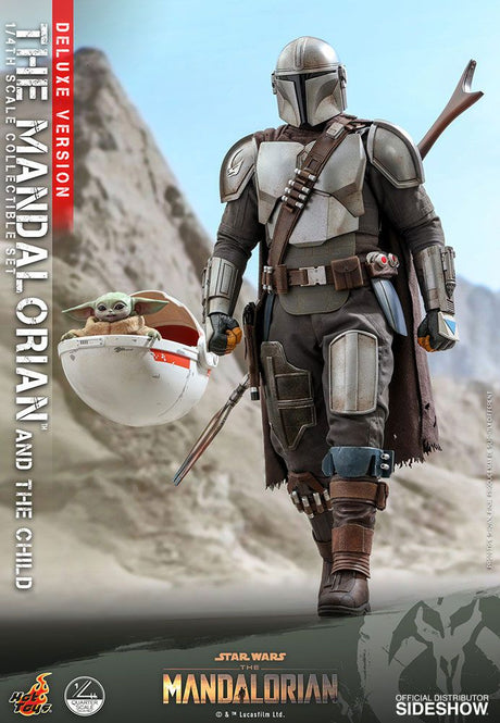 Star Wars The Mandalorian Action Figure 2-Pack 1/4 The Mandalorian & The Child Deluxe 46 cm