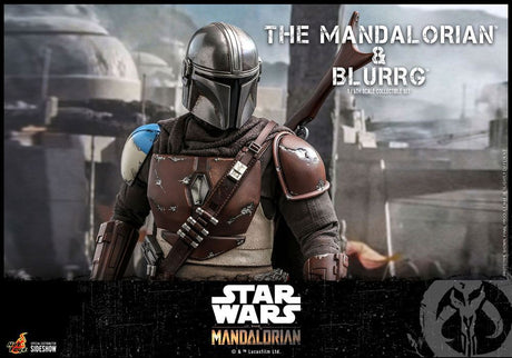 Star Wars The Mandalorian Action Figure 2-Pack 1/6 The Mandalorian & Blurrg 37 cm