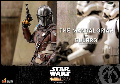 Star Wars The Mandalorian Action Figure 2-Pack 1/6 The Mandalorian & Blurrg 37 cm