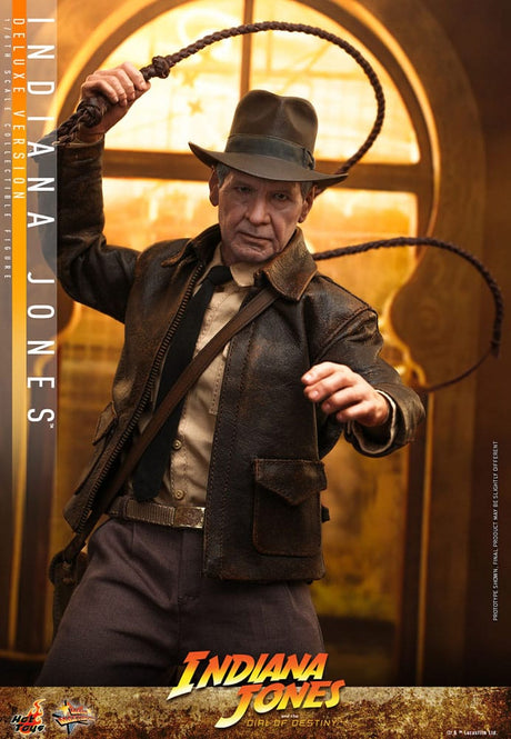 Indiana Jones Movie Masterpiece Indiana Jones Deluxe 30cm 1/6 Scale HOT TOYS Action Figure