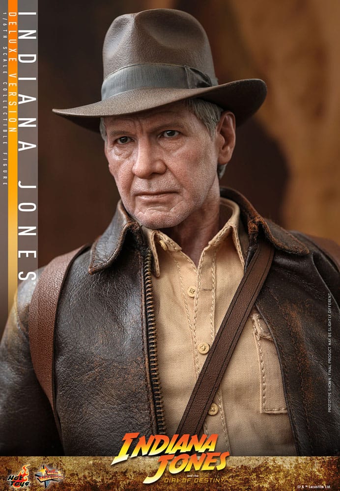 Indiana Jones Movie Masterpiece Indiana Jones Deluxe 30cm 1/6 Scale HOT TOYS Action Figure