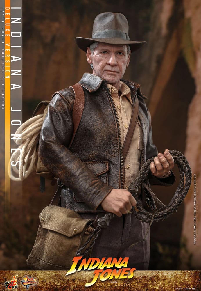 Indiana Jones Movie Masterpiece Indiana Jones Deluxe 30cm 1/6 Scale HOT TOYS Action Figure