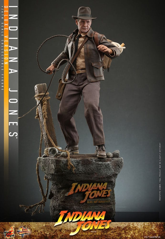 Indiana Jones Movie Masterpiece Indiana Jones Deluxe 30cm 1/6 Scale HOT TOYS Action Figure