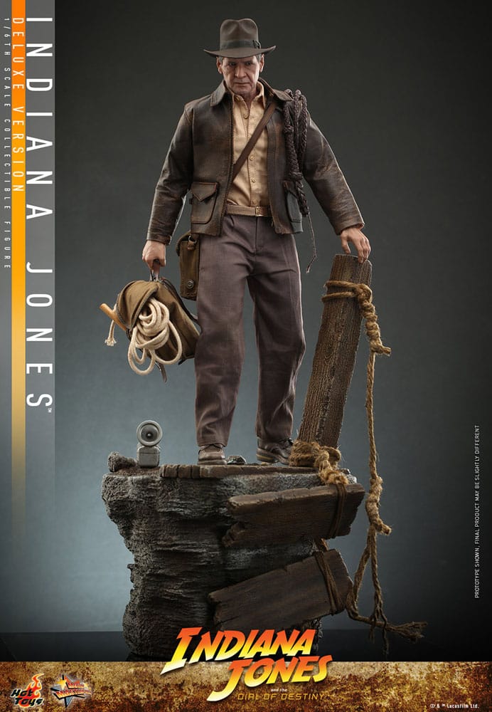 Indiana Jones Movie Masterpiece Indiana Jones Deluxe 30cm 1/6 Scale HOT TOYS Action Figure