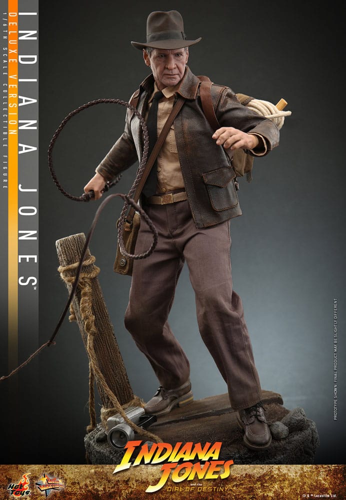 Indiana Jones Movie Masterpiece Indiana Jones Deluxe 30cm 1/6 Scale HOT TOYS Action Figure