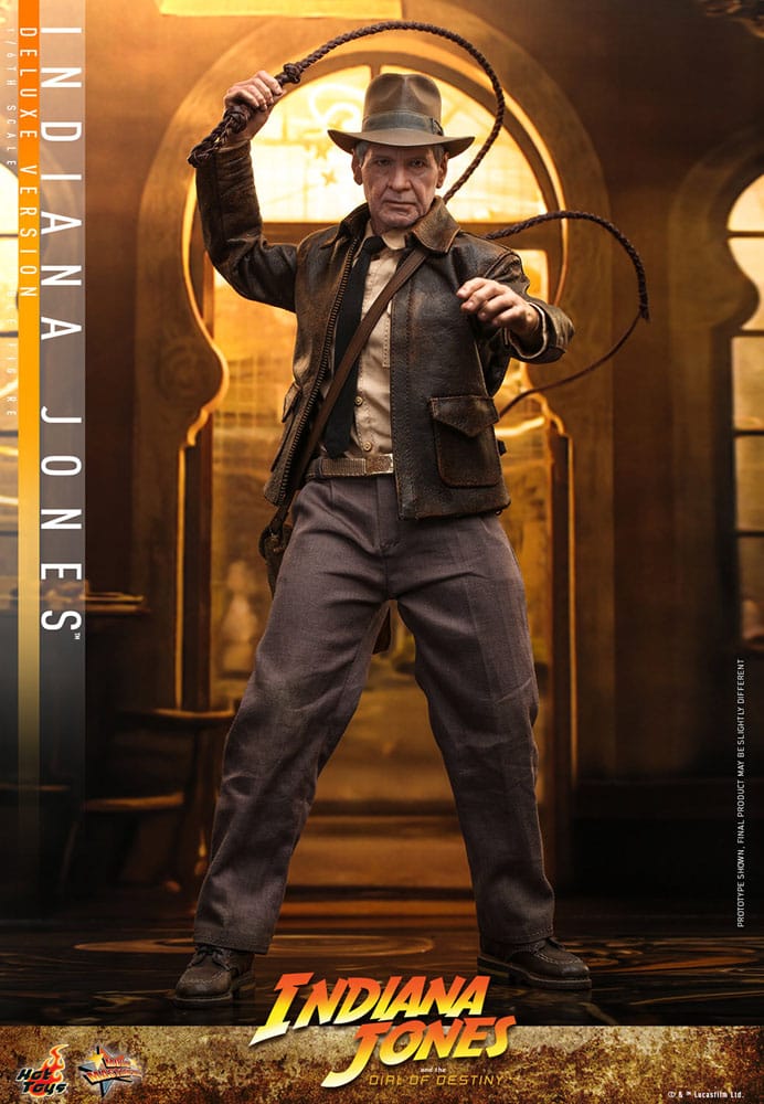 Indiana Jones Movie Masterpiece Indiana Jones Deluxe 30cm 1/6 Scale HOT TOYS Action Figure