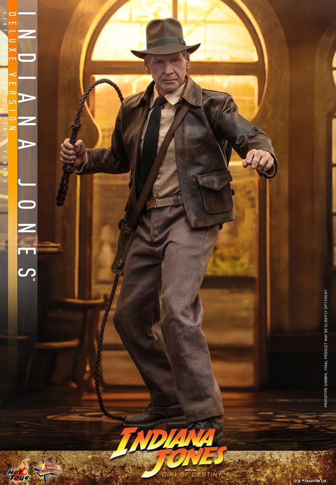 Indiana Jones Movie Masterpiece Indiana Jones Deluxe 30cm 1/6 Scale HOT TOYS Action Figure