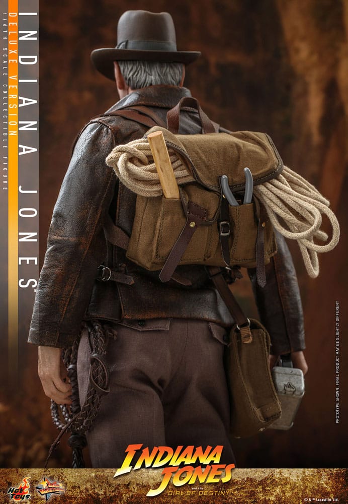 Indiana Jones Movie Masterpiece Indiana Jones Deluxe 30cm 1/6 Scale HOT TOYS Action Figure