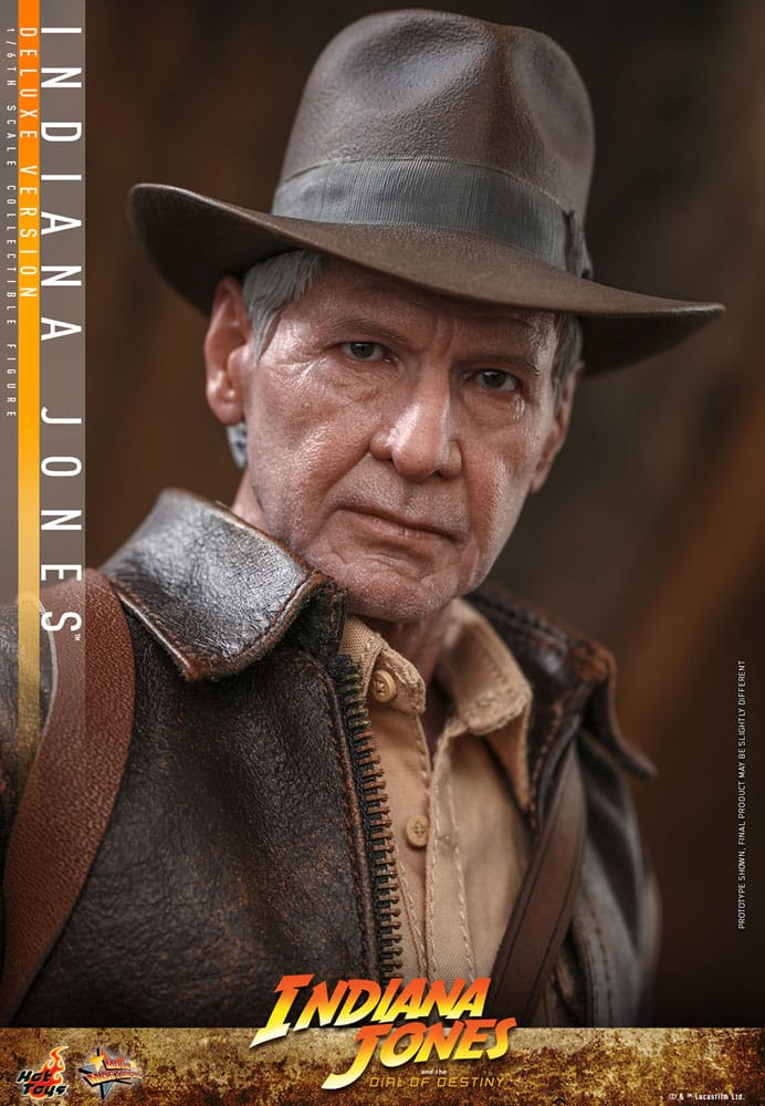 Indiana Jones Movie Masterpiece Indiana Jones Deluxe 30cm 1/6 Scale HOT TOYS Action Figure