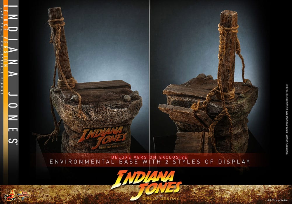 Indiana Jones Movie Masterpiece Indiana Jones Deluxe 30cm 1/6 Scale HOT TOYS Action Figure