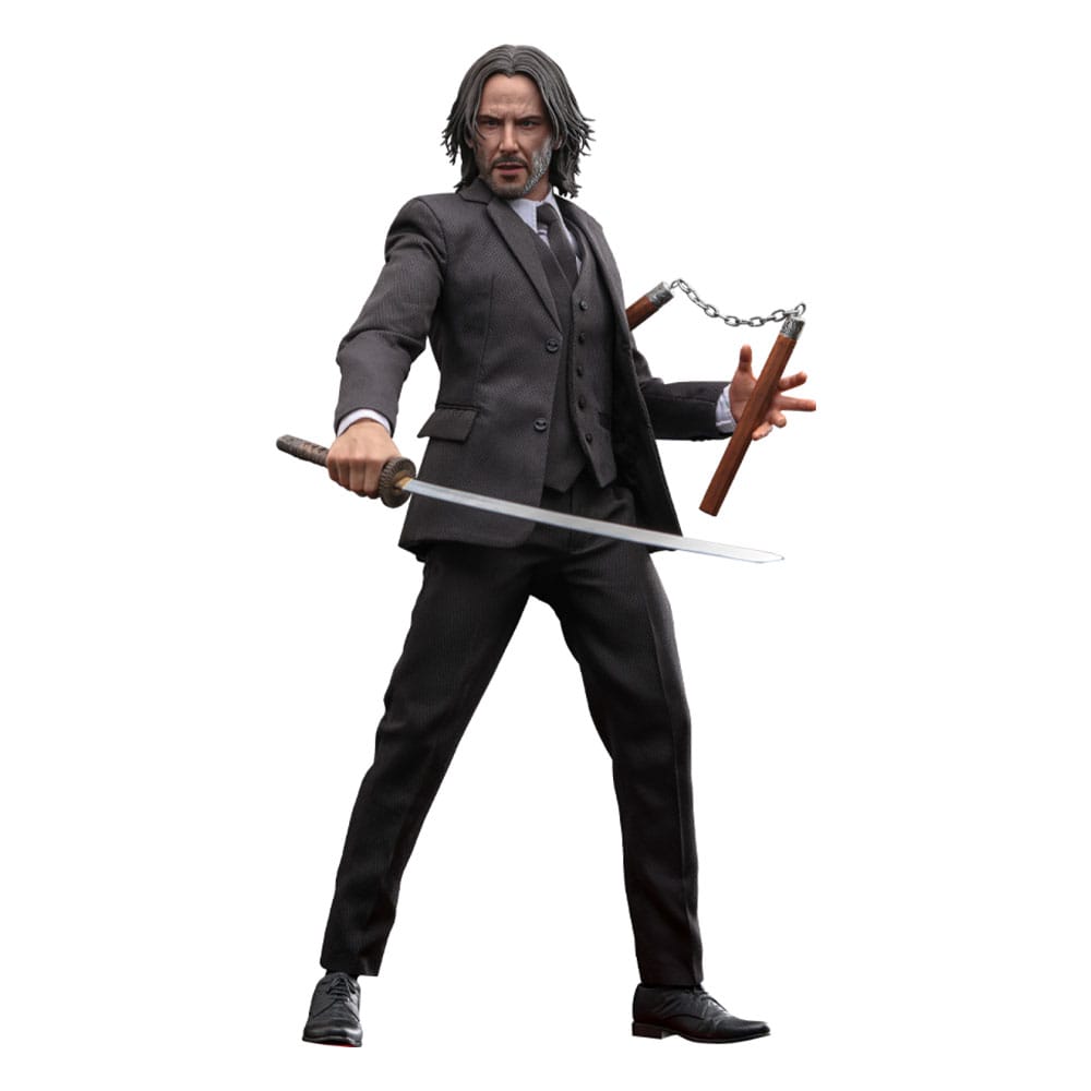 John Wick: Chapter 4 John Wick 30cm 1/6 Scale Movie Masterpiece HOT TOYS Action Figure