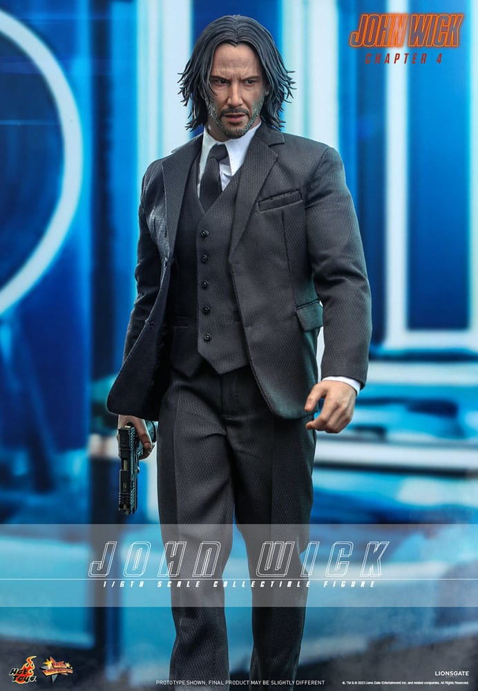 John Wick: Chapter 4 John Wick 30cm 1/6 Scale Movie Masterpiece HOT TOYS Action Figure