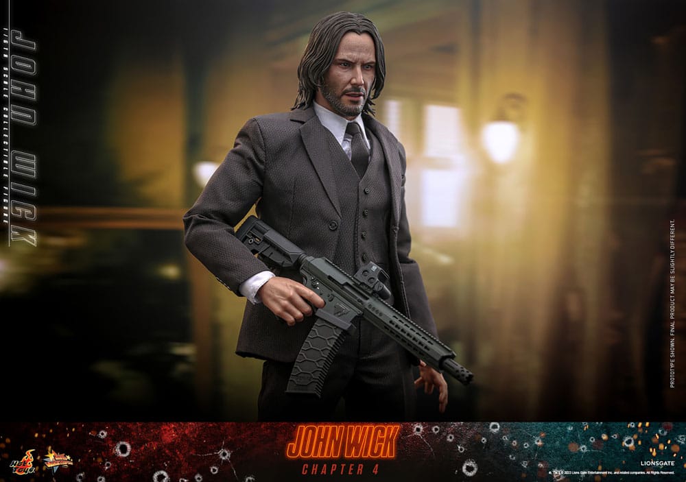 John Wick: Chapter 4 John Wick 30cm 1/6 Scale Movie Masterpiece HOT TOYS Action Figure
