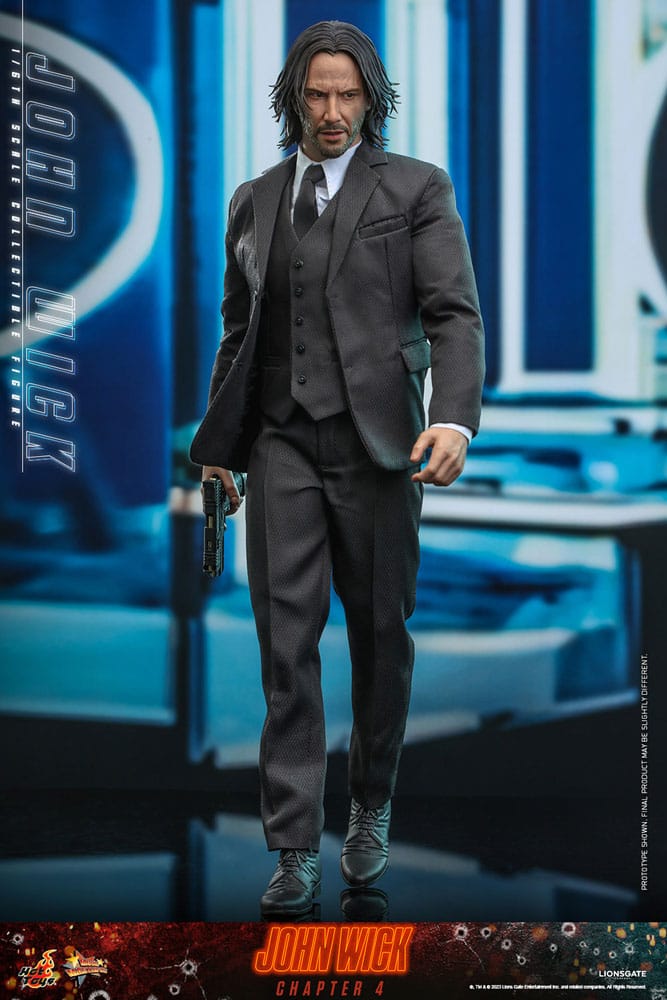 John Wick: Chapter 4 John Wick 30cm 1/6 Scale Movie Masterpiece HOT TOYS Action Figure