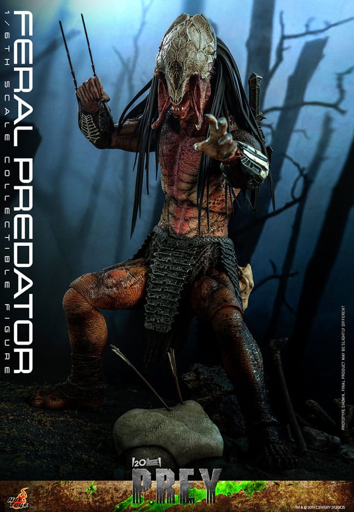 Prey Feral Predator 37 cm 1/6 Scale HOT TOYS Action Figure