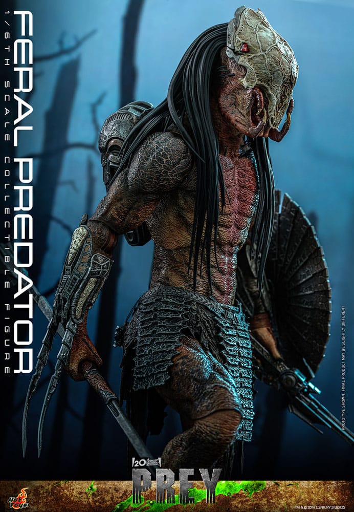Prey Feral Predator 37 cm 1/6 Scale HOT TOYS Action Figure