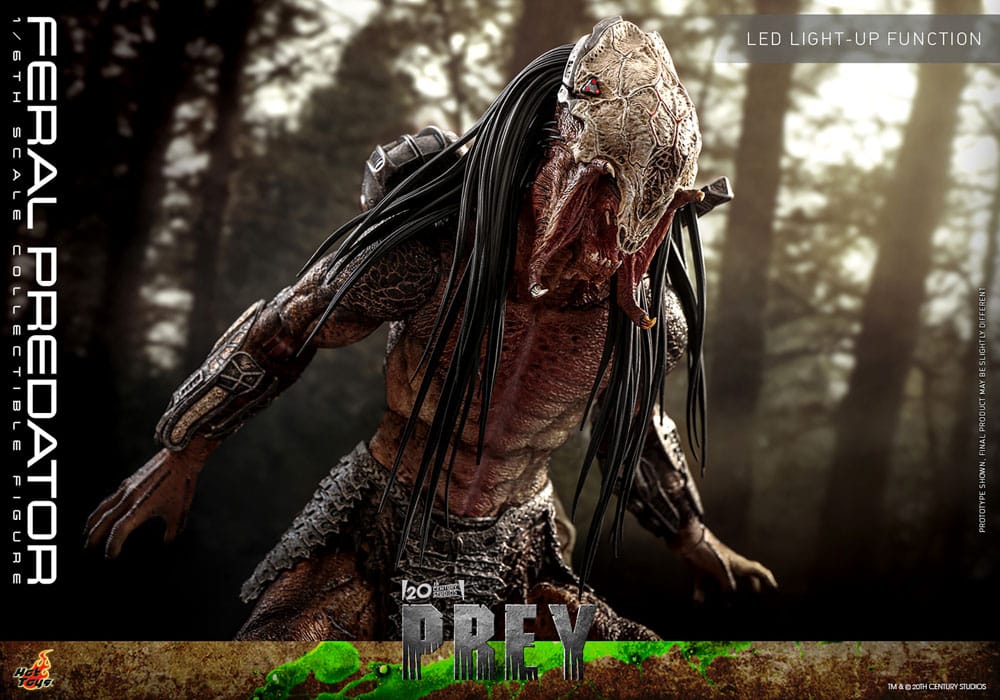 Prey Feral Predator 37 cm 1/6 Scale HOT TOYS Action Figure
