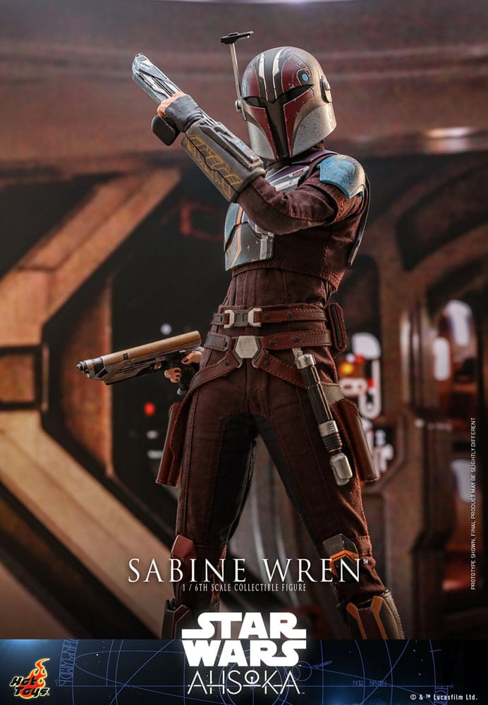 Star Wars: Ahsoka: Sabine Wren 28cm 1/6 scale HOT TOYS Action Figure