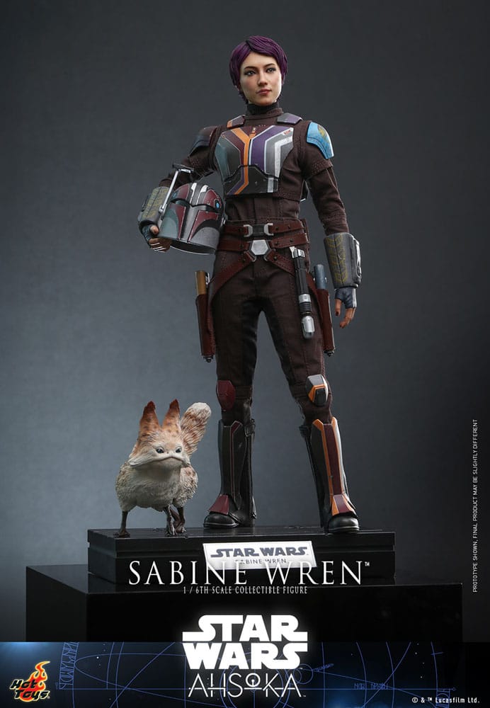 Star Wars: Ahsoka: Sabine Wren 28cm 1/6 scale HOT TOYS Action Figure