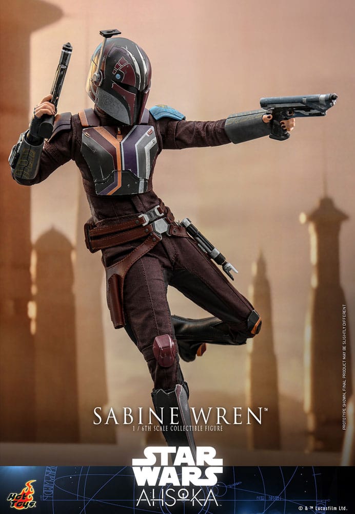 Star Wars: Ahsoka: Sabine Wren 28cm 1/6 scale HOT TOYS Action Figure