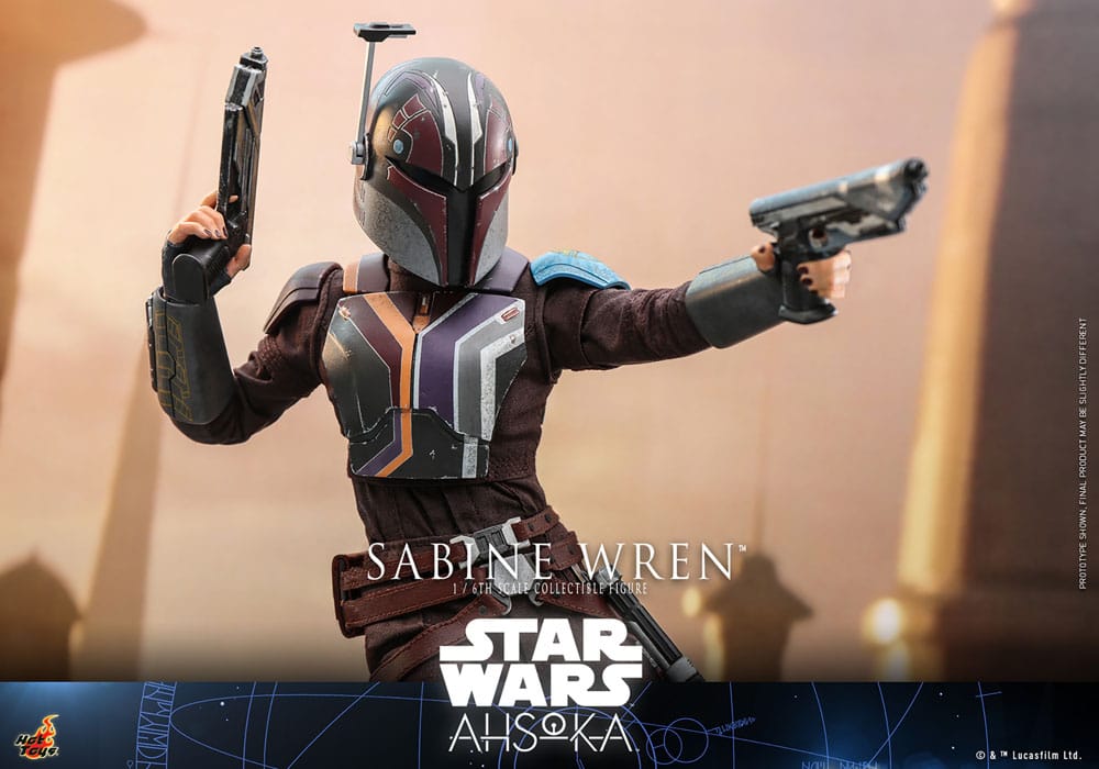 Star Wars: Ahsoka: Sabine Wren 28cm 1/6 scale HOT TOYS Action Figure