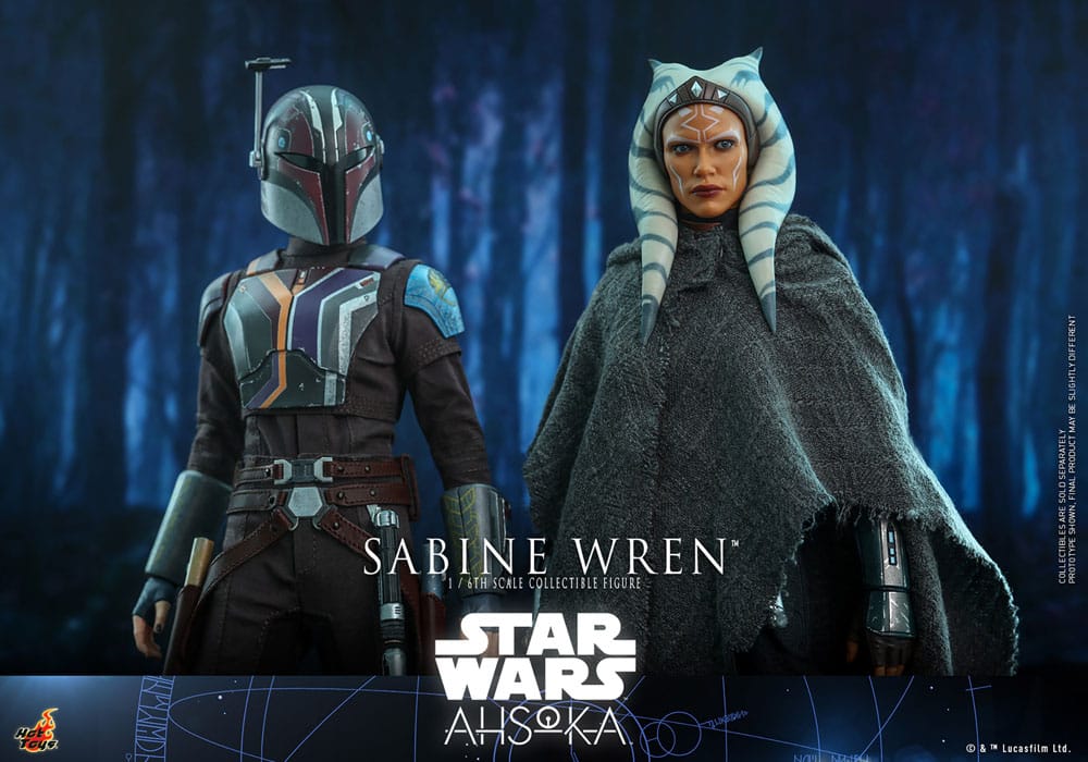 Star Wars: Ahsoka: Sabine Wren 28cm 1/6 scale HOT TOYS Action Figure