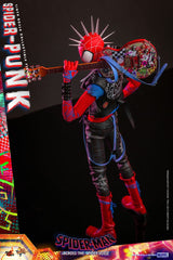 Marvel Spider-Man Across the Spiderverse Spider-Punk 32cm Movie Masterpiece 1/6 Scale Hot Toys Action Figure