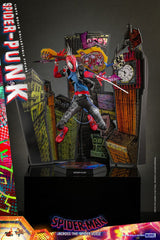 Marvel Spider-Man Across the Spiderverse Spider-Punk 32cm Movie Masterpiece 1/6 Scale Hot Toys Action Figure